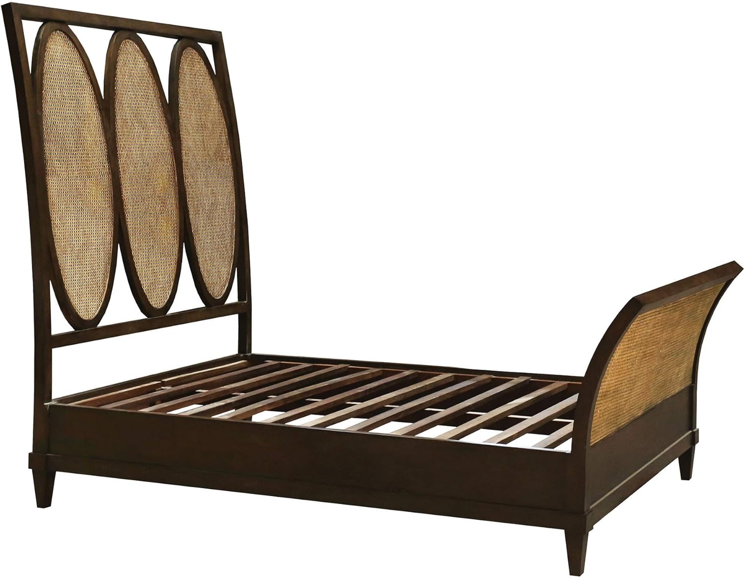 Amazon Com Sterling Home Spotlight Queen Bed Weathered Mahogany