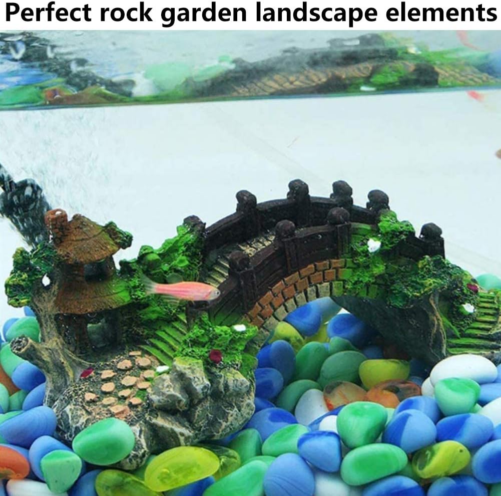 BETOY Aquarium Ornament Bridge - Image 5