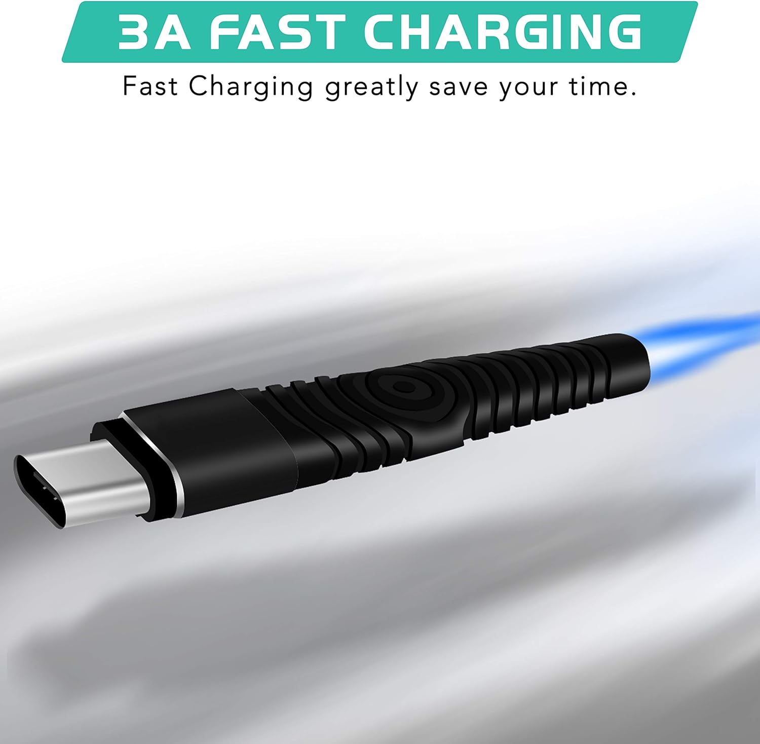 USB C Charger Cable 3 Pack 15CM, 1M - Image 4