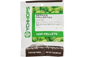 HopUnion - 2050A Imported Hop Pellets for Home Brew Beer Making (German, Hallertau) 1oz
