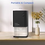 EasyAcc Dehumidifier 1200ml Ultra Quiet Auto Shut Off for Wardrobe Closet Garage view 8