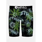Ethika Men’s Boxer Brief, Knee Length, 4-Way Stretch Performance Underwear with Graphic Prints - I Need It