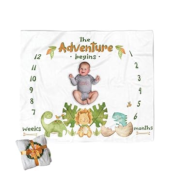 baby calendar blanket