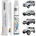 FIXEZPRO Billet Silver Metallic(PSC/JSC) Touch Up Paint for Jeep, Car Paint Scratch Repair Remover Pen Color Exact Match, Quick and Easy Fix Automotive Chips and Nicks Scuff