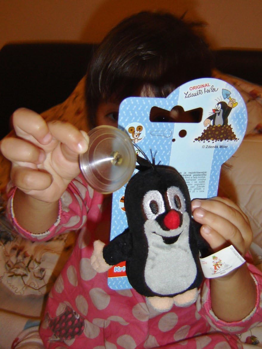 Zdenek Miler Little Mole for Your Car Dashboard or Window / 10 cm Tall/Put it Next to Your Navigation System in The car/Maulwurf mit Saugnapf/Krtek s prisavkou/Tapadokorongos Kisvakond 10cm / 35904Z