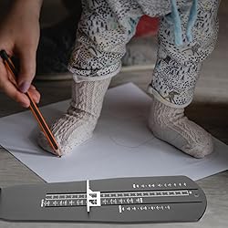 DOITOOL 2Pcs Shoe Sizer Foot Measurement Device for