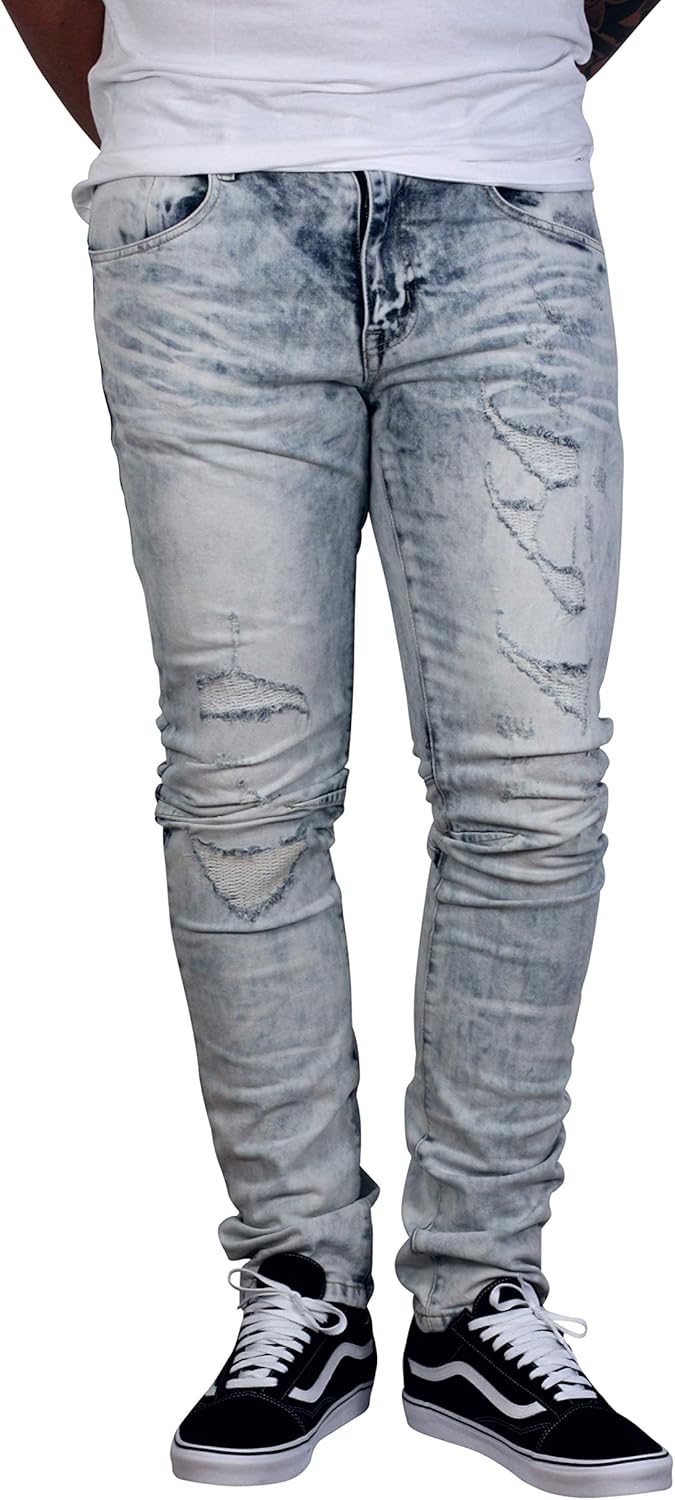 smoke rise slim fit jeans
