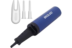 SKOLOO Hand Air Pump for Exercise Balls: Yoga Ball, Horse Hopper, Unicorn Bouncer, Balloon, Gym Ball, Inflatable Bouncing Horse, Inflatable Swimming Pools, Two-Way Hand Pump