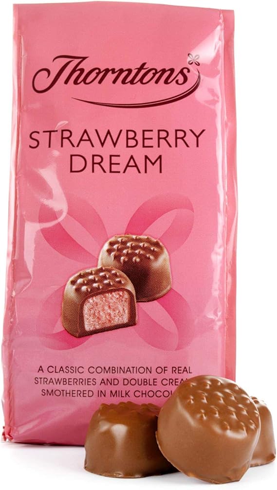 Thorntons Bag of Strawberry Dream Chocolates (Pack of 2) Amazon.co.uk Grocery