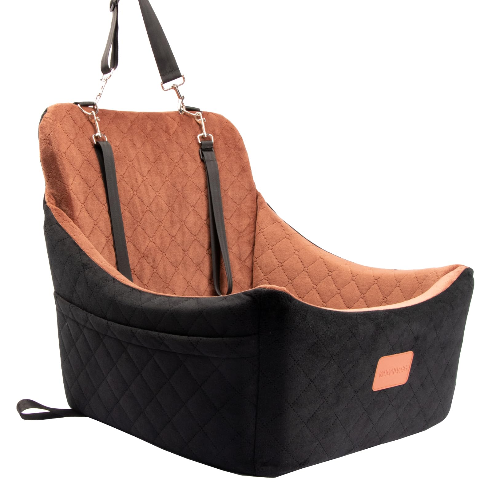 WOOAIDAGG Dog Car Seat For Medium Sized Dog Pet Travel Car Bed With wooaidagg-dog-car-seat-for-medium-sized-dog-pet-travel-car-bed-with