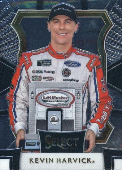 Amazon.com: 2017 Panini Select #79 Kevin Harvick Mobil 1/Stewart-Haas Racing/Ford Racing Card 