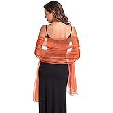 SURVODJA Women Shawls and Wraps for Evening Dress Lightweight Scarf Wedding Guest Shawl Wrap Bridesmaid Scarves