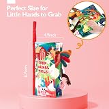 hahaland Baby Books 0-6 Months High Contrast Sensory Cloth Book view 7