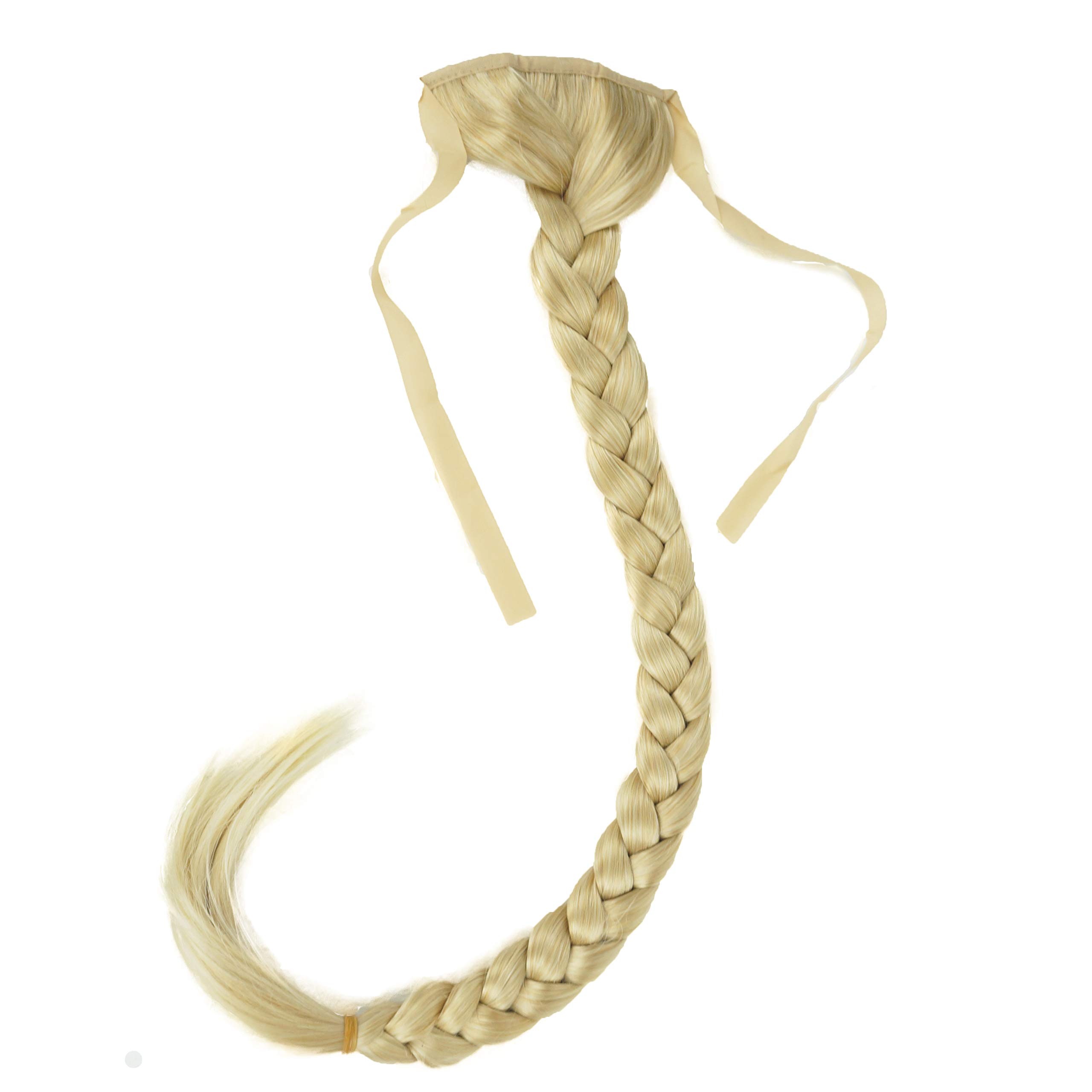 Lydell 24" Long Fishtail Braid Wrap Around Ponytail Extension Synthetic Hairpiece #24BT613 Blonde Mix