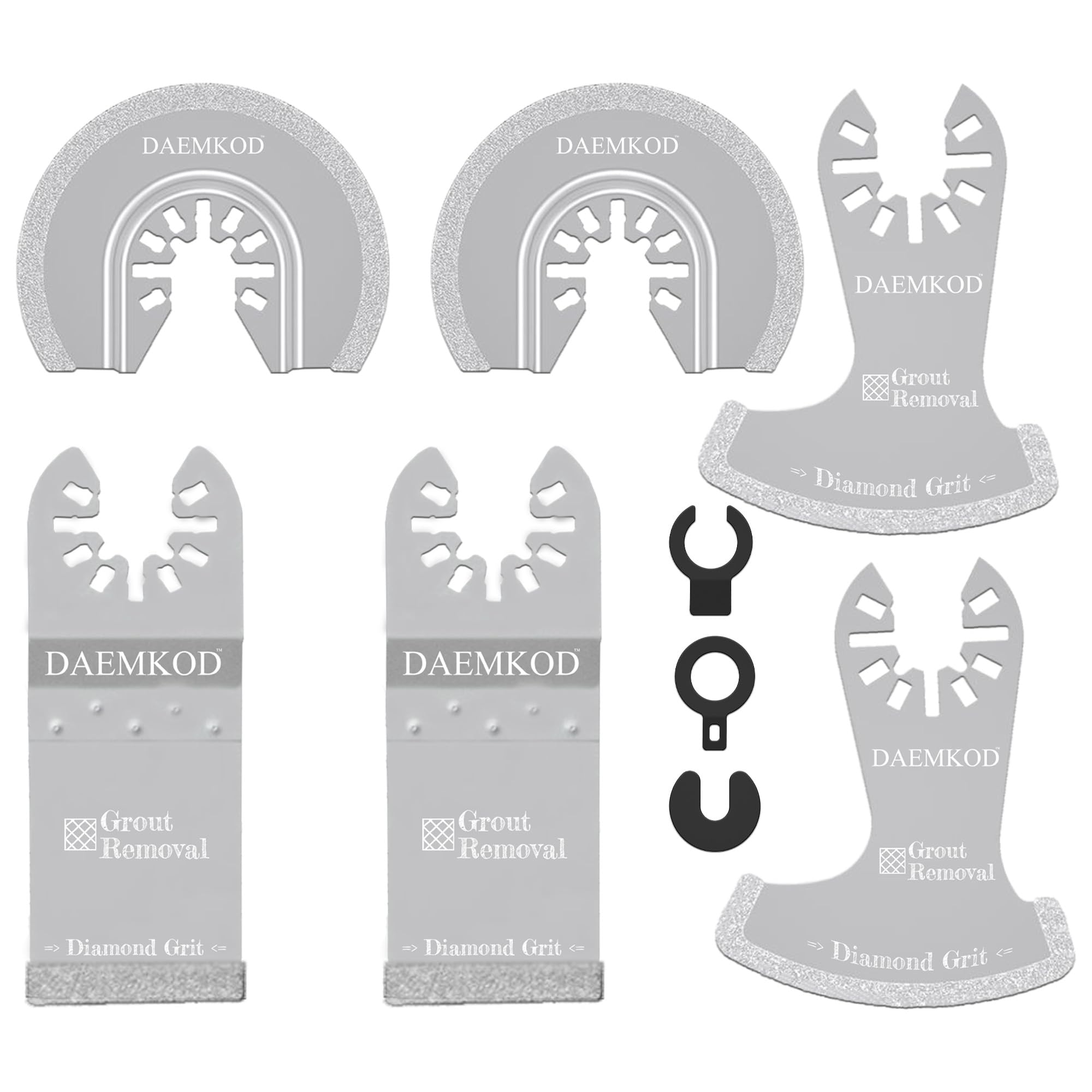DAEMKOD Diamond Oscillating Blade, 3 Types