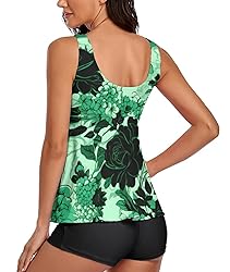 MARZXIN 2024 Modest Tankini Swimsuits for Women Two