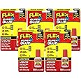 Flex Super Glue Liquid, 10 Gram Brush-On Bottle, 5-Pack, Clear, Instant Bond, Quick Dry, Cyanoacrylate Adhesive, Precision Brush for Wood, Metal, Plastic, Crafts, Ceramic, and Toy Repairs