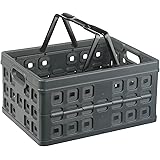 Sunware 57100661 - Caja de almacenaje (Plegable, con asa, 32 L): Amazon.es: Hogar