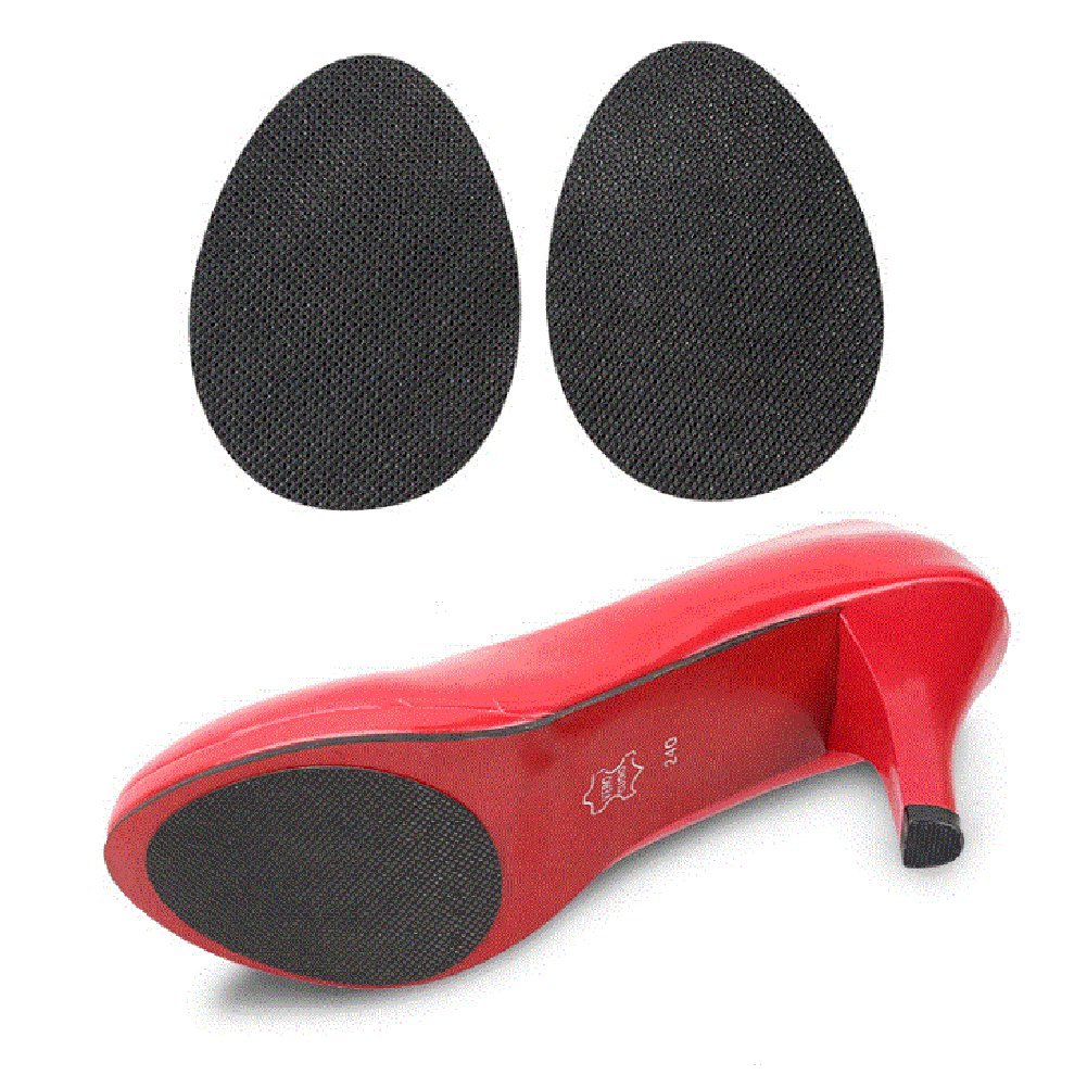 2Pairs(4pcs) Shoe Bottoms Slip Resistant Shoe Sole Cover Protector for  Heels Self-Stick Pads - Main Image