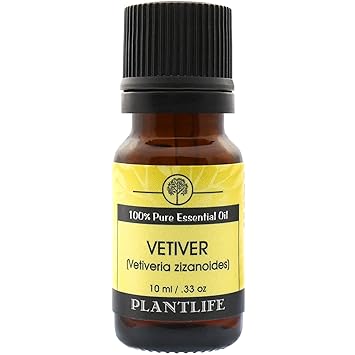Vetiver 100 Pure Essential Oil 10 Ml