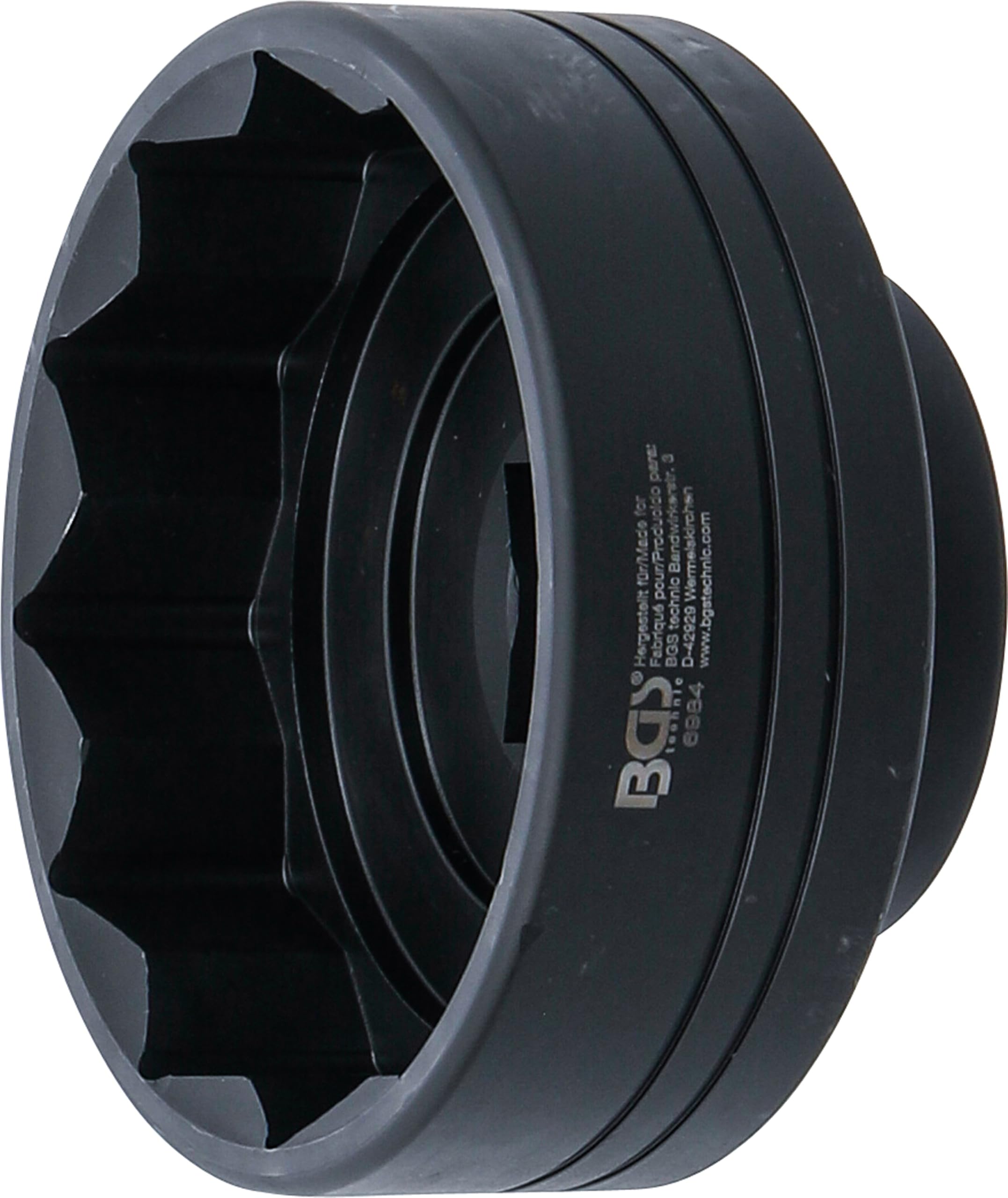 BGS 6984 | Hub Socket | 12-point | for IVECO Trucks and SAF / BPW Trailers | 85 mm