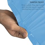 iSOUL Strong Large Mailing Bags 10 x 14 Blue 100 Pack Opaque Self Seal view 5