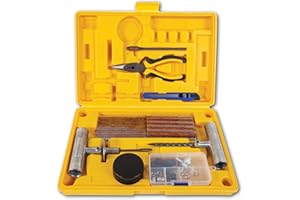 SILVERBACK AUTOMOTIVE TOOL AND SUPPLY Silverback Automotive Tire Repair Kit for Car, Truck, Off-Roading, 4x4's, Motorcycle, Trailers, ATV, Tractor, Jeep String Repair Kit.