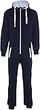 Plain Onesie Hooded All in One Jumpsuit 11-12 Years Royal