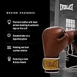 Everlast Unisex Classic Training Boxing Gloves Brown 16oz view 3
