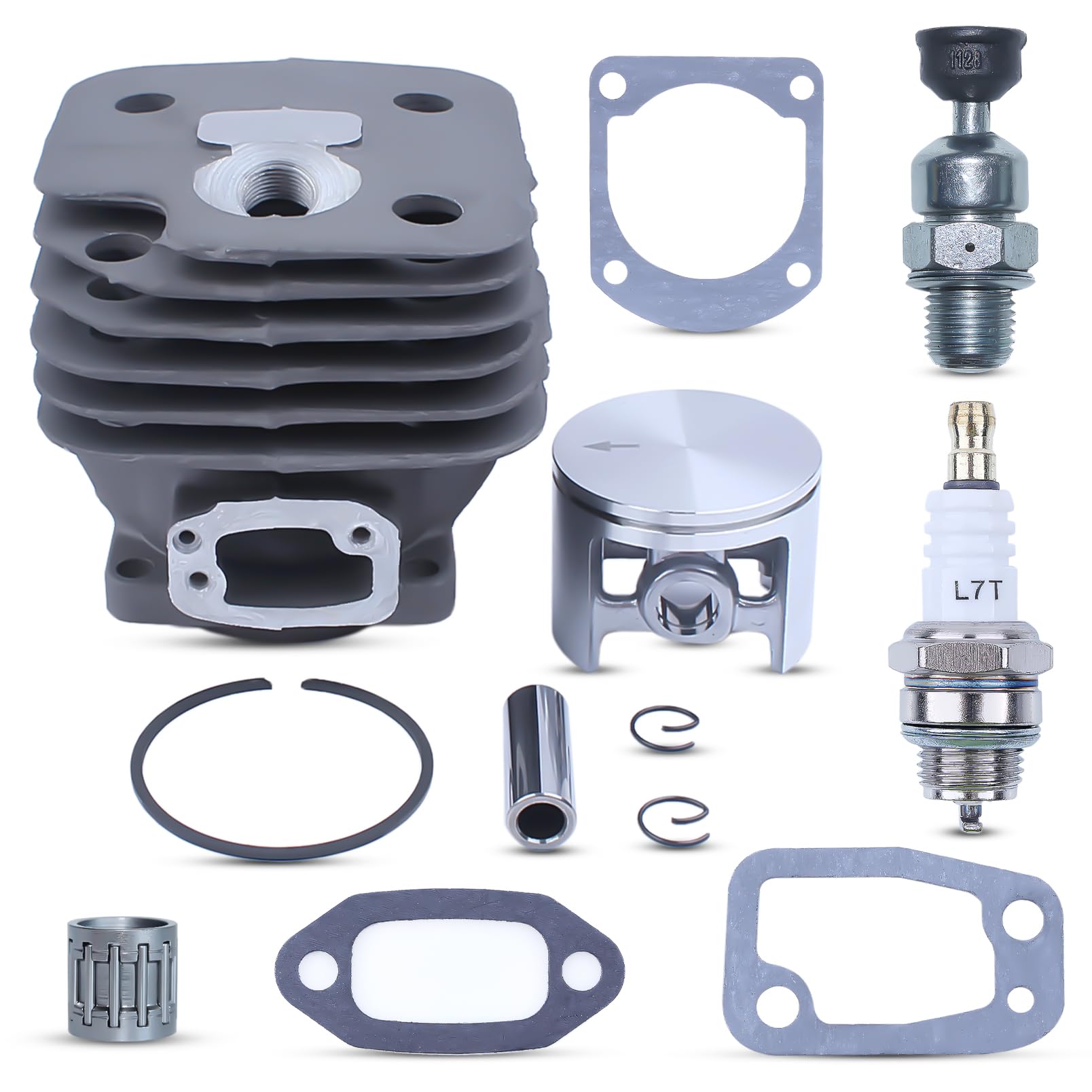 Adefol 52mm Cylinder Piston Needle Bearing Kit For Husqvarna 268 272 272XP 268XP 61 268K Chainsaw