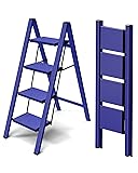 Taranta 4 Step Ladder,Aluminum Lightweight Folding