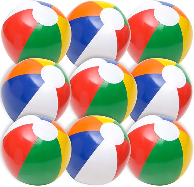 pink beach balls in bulk