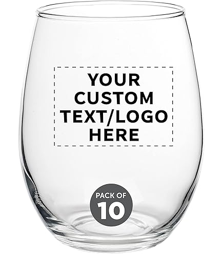 WEDDINGSTAR Stemless Wine Glass Gift Box - White Presentation Box With Clear Window