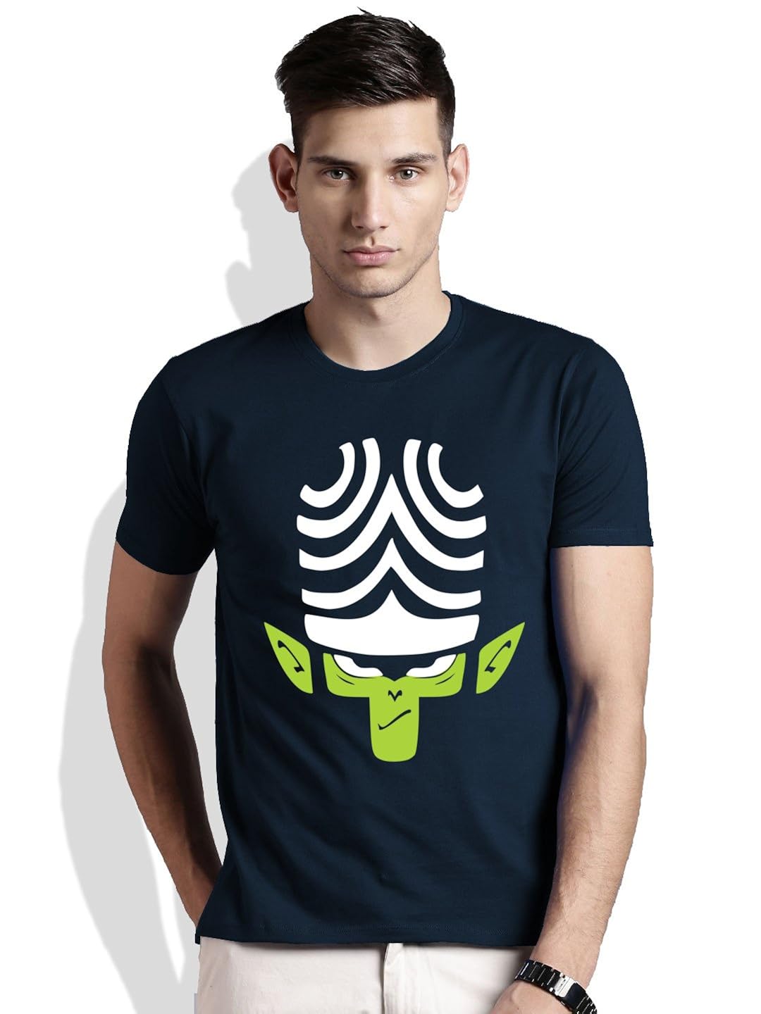 Buy Artywear Mojo JoJo Men's Cotton TShirt Navy Blue at Amazon.in