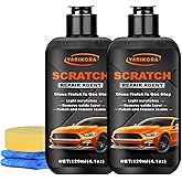 Car Paint Scratch Remover, Polishing Compound Kit Remove Scratches and Swirl Marks for Vehicles—Cars, Suvs, Rvs Trucks & Motors Restore Shiny -2026 Upgraded 4.1oz/120ml -2Set