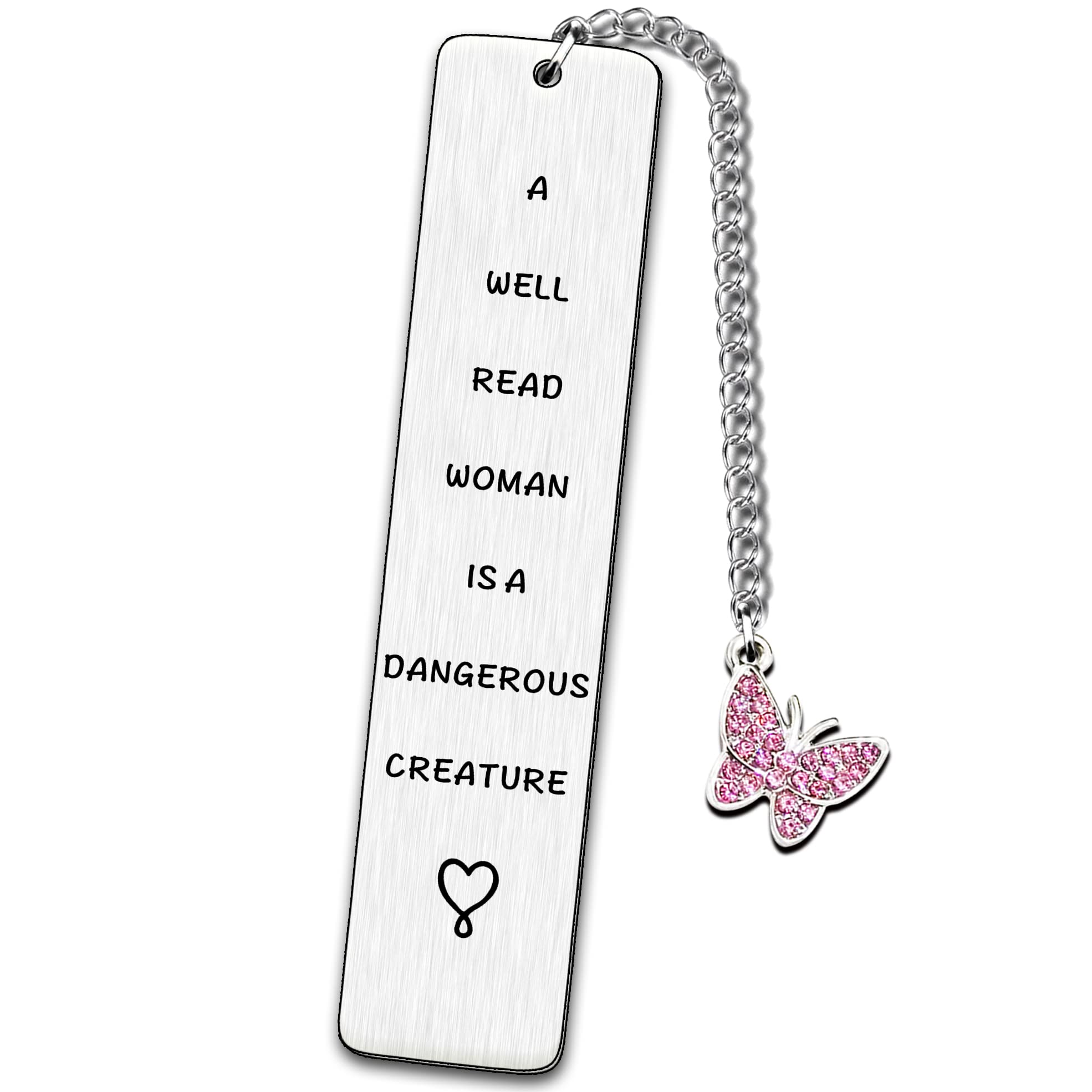 AMZQ Bookmark for Book Lover Women Inspirational Graduation Gifts for Girls Daughter Students from Mum Grandma Teacher Retirement Female Lady Boss Coworker Leaving Promotion Christmas Birthday Gifts