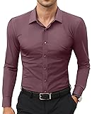 Lion Nardo Stretch Mens Dress Shirts Long Sleeve