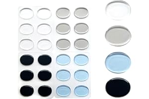 COOBL 24 Pieces Drum Dampeners,Gel Drum Dampeners Pads, Silicone Drum Silencers,for Drums Cymbals Tone Control