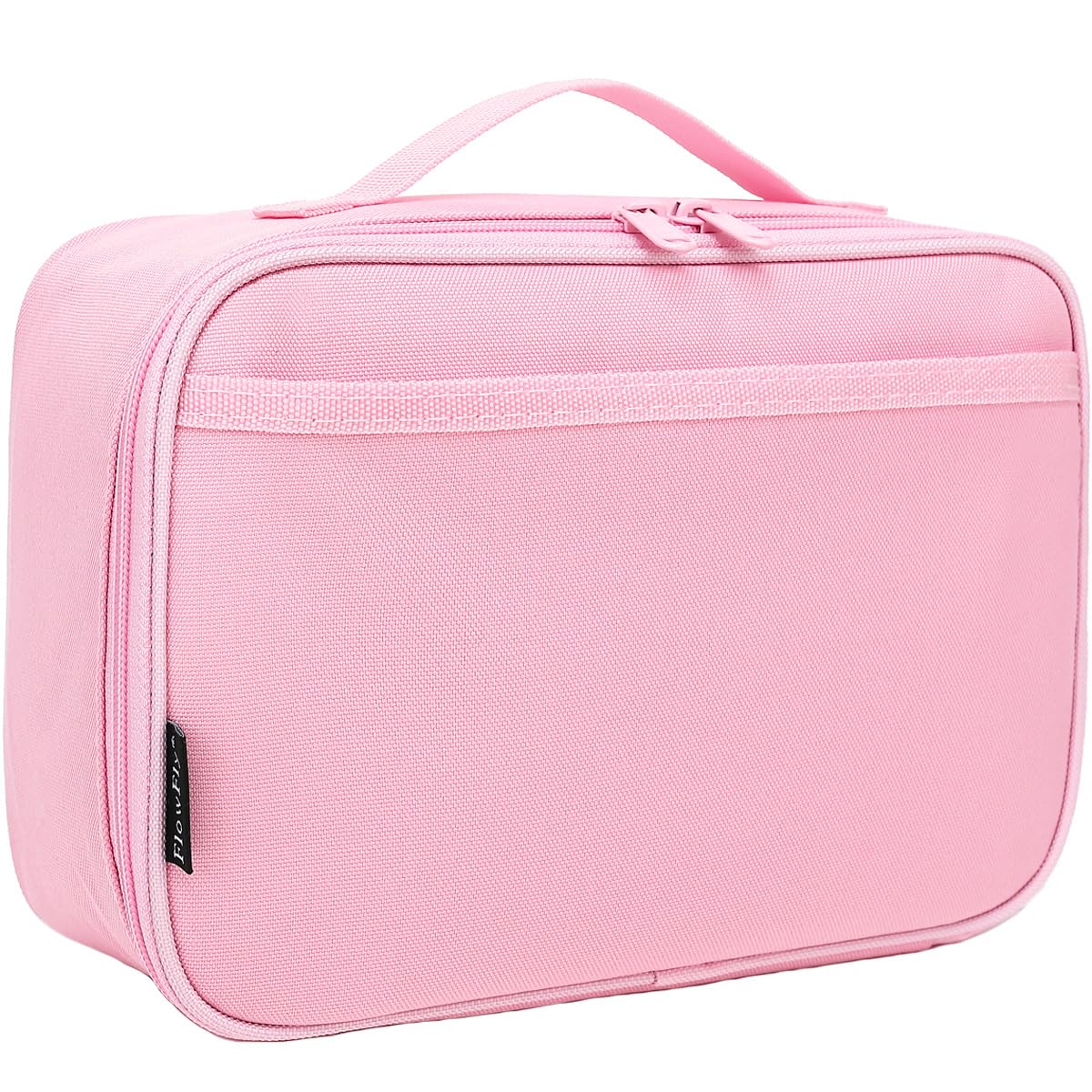 Photo 1 of FlowFly Kids Lunch box Insulated Soft Bag Mini Cooler Back to School Thermal Meal Tote Kit for Girls, Boys, Pink