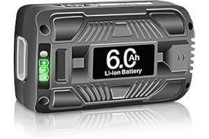 C DSANKE C DSANKE 40V 6.0Ah iBAT40XRP Replacement for Snow Joe + Sun Joe 40 Volt Batteries iBAT40 iBAT40XRP iBAT40XR-RM iBAT40-RM Battery Compatible with Snow Joe Battery 40V Snow Blower and Sun Joe Wireless iON