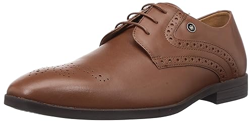 louis philippe tan formal shoes