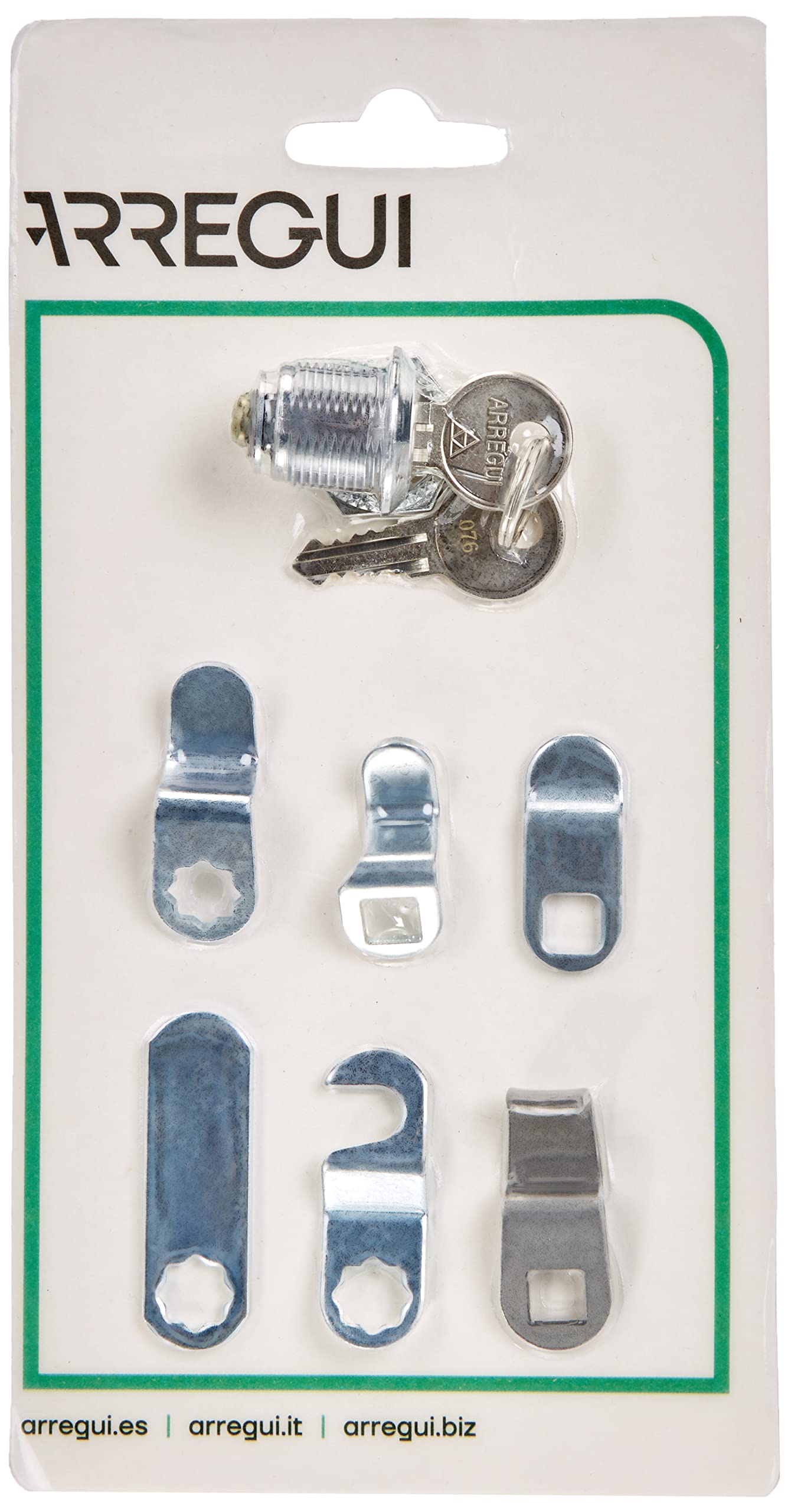 Arregui CER1004 2.35 x 2.35 x 1.3 cm Outside Mailbox Lock Set