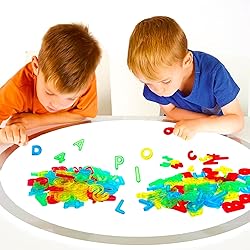 67 Pcs Plastic Practice Set Transparent Letters and