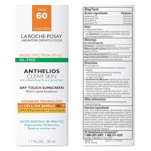 anthelios oil free sunscreen