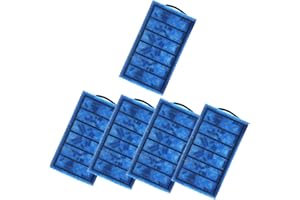 JackSuper 5PCS Filter Cartridges Replacement for Aquarium Internal Filter Accessories, 5 PCS Filter Cartridges