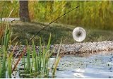 Pontec PondoScare Spinner - Rotating Heron Scare with Wind Chime view 2