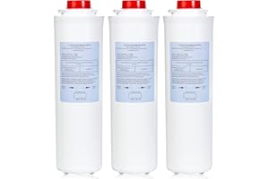 HZHDVEN 51300C, Replacement for Elkay 51300C, Replacement 55898C Filters, Replacement Bottle Stations Compatible with Ezh2o Filter ERF750, 55898C, EWF3000 (No Chip 3-Pack)