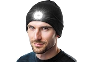 ZOOI LED Beanie Hat Stocking Stuffers for Men Adults Teens Christmas Gifts for Men Him Boyfriend, Mens Dad Gifts Cool Gadgets