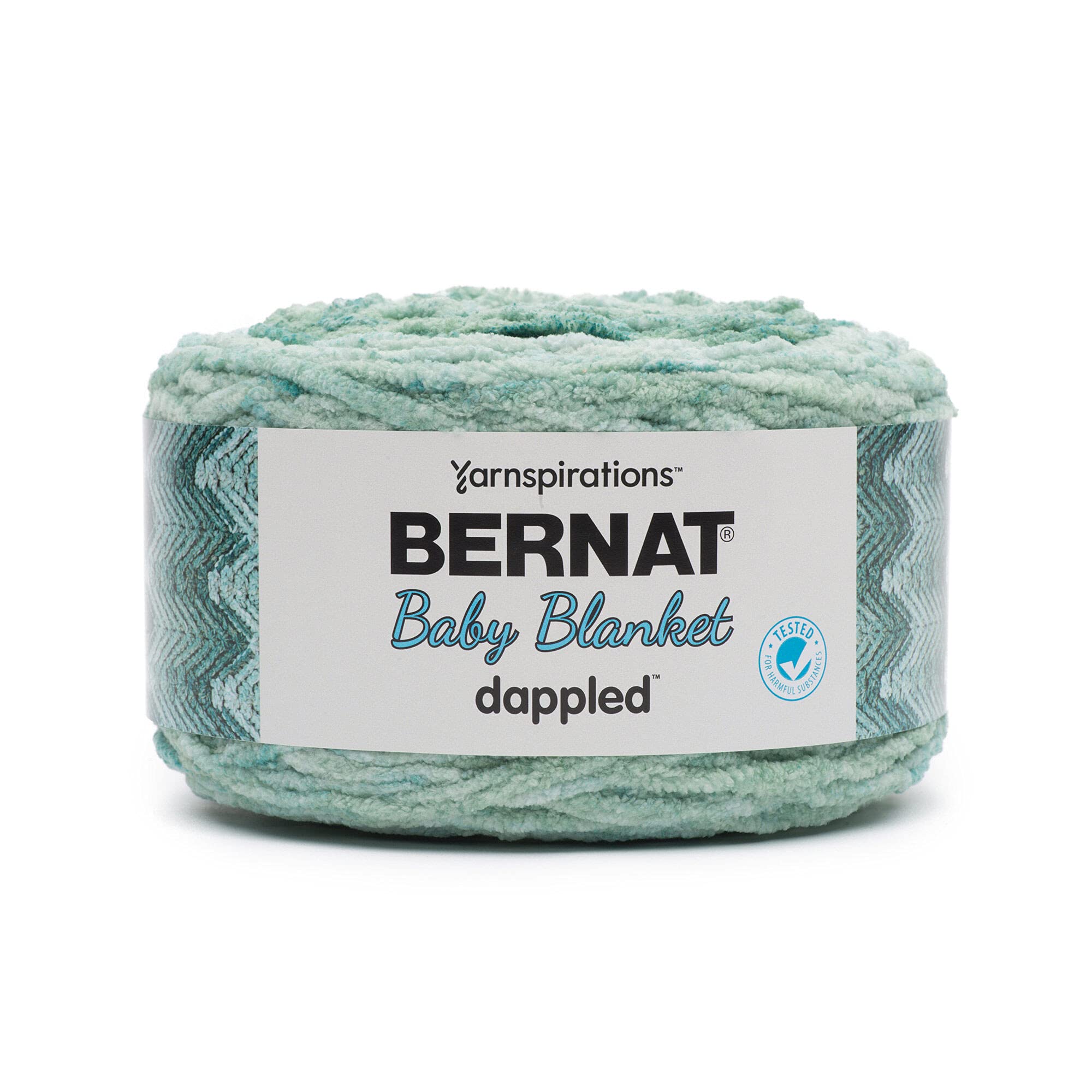 BERNAT Baby Blanket Dappled, Misty Jungle Green, 300g