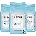 The Honey Pot Company - Feminine Wipes - Daily PH Balancing, Fragrance & Sulfate Free Wipes for Intimate Parts, Body, or Face - Hygiene Products - Sensitive 30 ct (Pack 3)